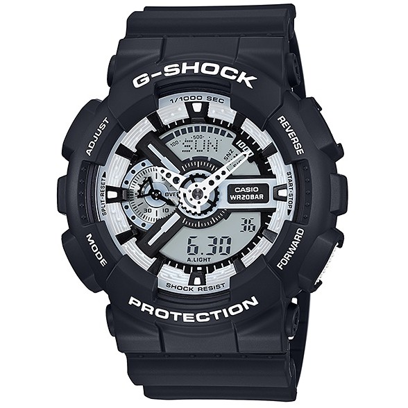 Ceas barbatesc Casio G-Shock GA-110BW-1AER de mana original